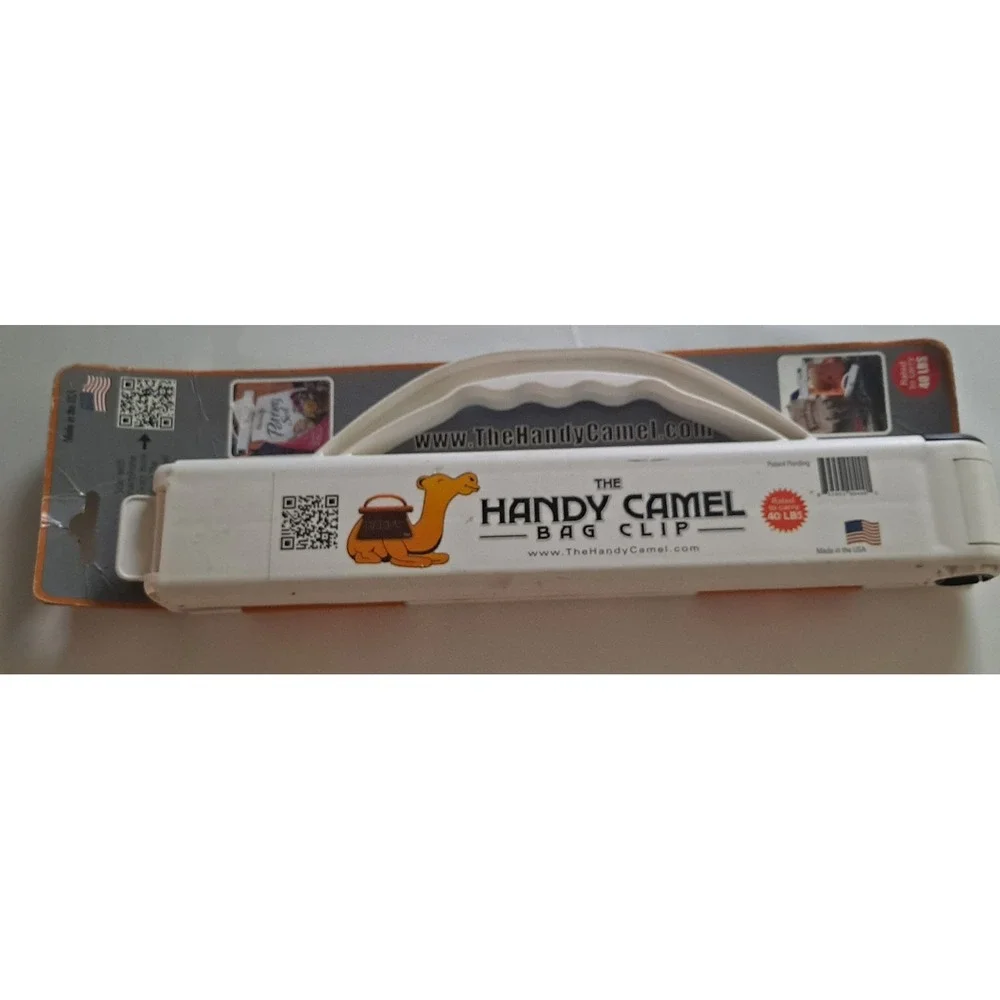 The Handy Camel Bag Clip Large 40 lb Dog Food Bag Easy Handle Made in USA NEW